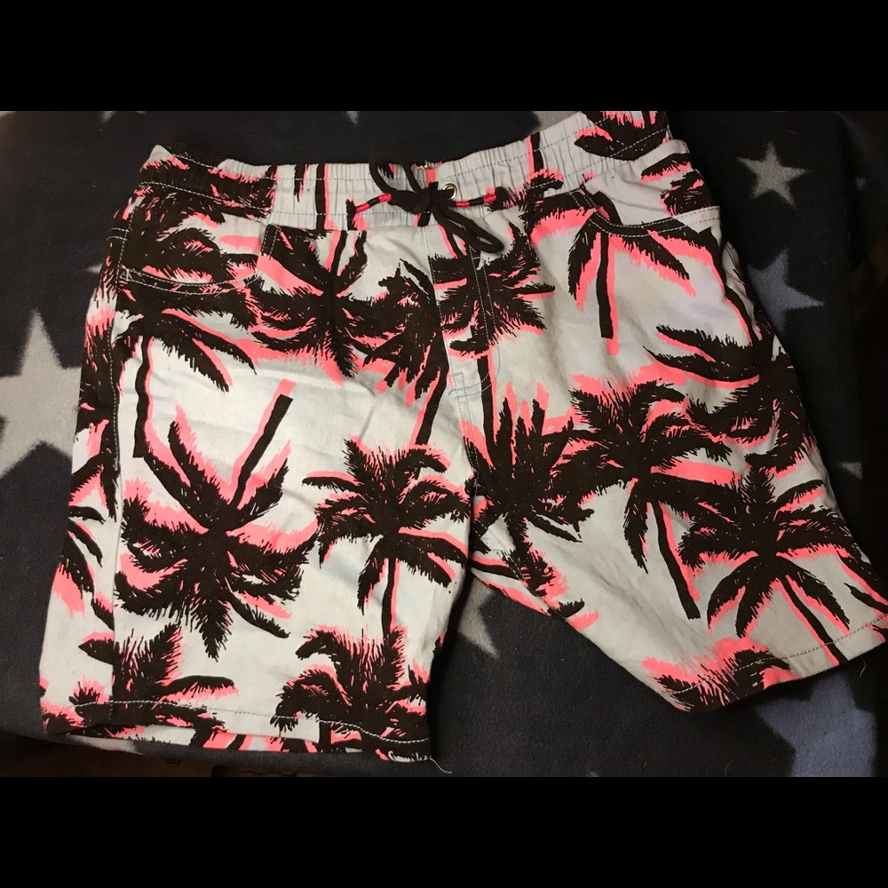 Neon Palms Board Shorts